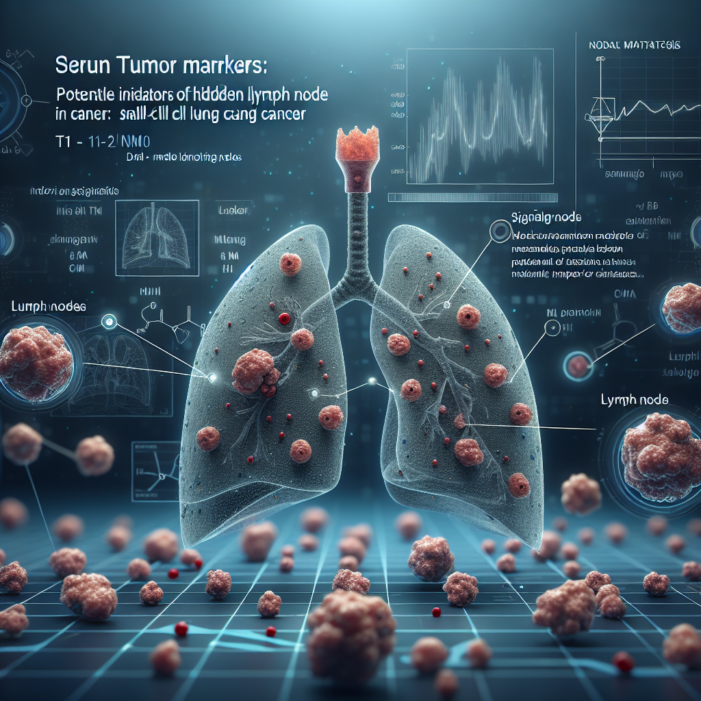 Marcadores tumorales séricos: indicadores potenciales de metástasis en ganglios linfáticos ocultos en pacientes clínicos con cáncer de pulmón de células pequeñas T1 - 2N0M0