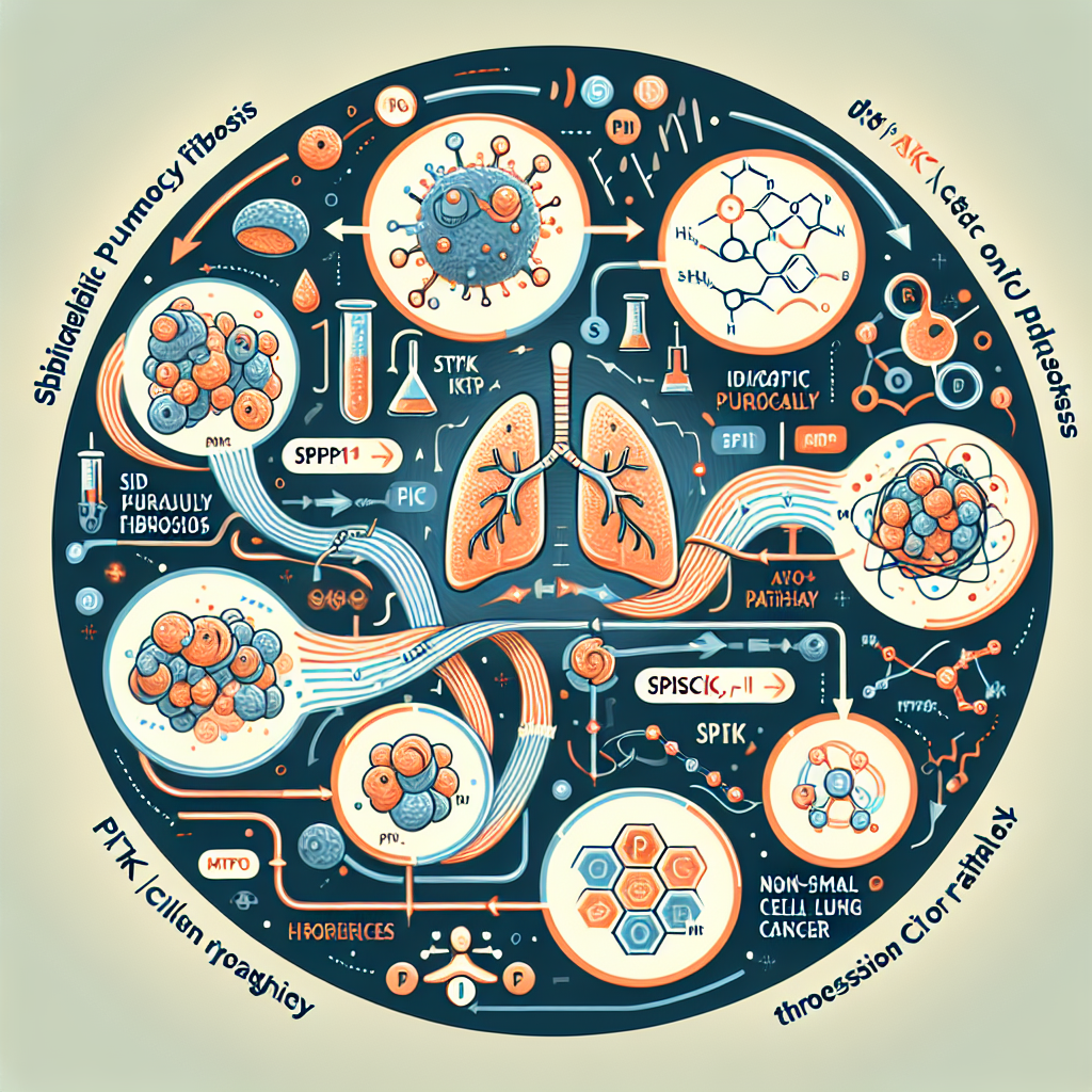 SPP1 induce fibrosis pulmonar idiopática y progresión del NSCLC a través de la vía PI3K/Akt/mTOR