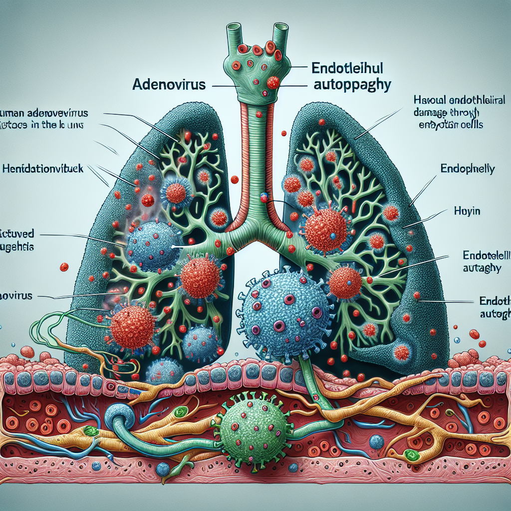 La infección por adenovirus humano tipo 7 (HADV-7) induce lesión endotelial vascular pulmonar mediante la activación de la autofagia endotelial
