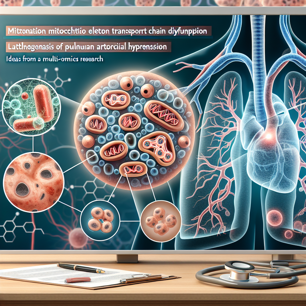 La disfunción en la cadena de transporte de electrones mitocondriales impulsa la patogénesis de la hipertensión arterial pulmonar: ideas de una investigación múltiple émica