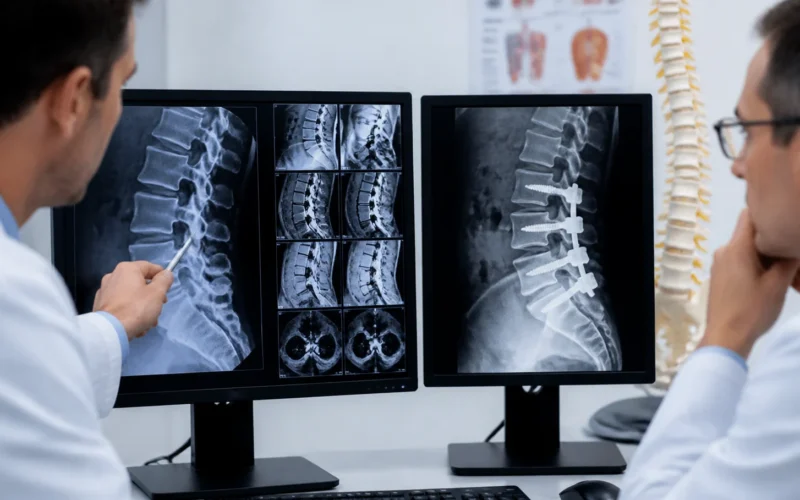 Análisis comparativo de fusiones intersomáticas en espondilolistesis lumbar con estenosis
