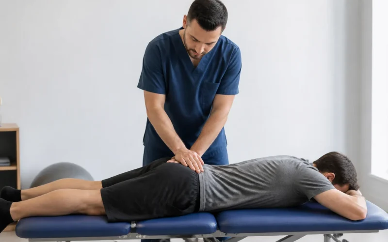 Descompresión vertebral en decúbito prono más ejercicios de McKenzie en radiculopatía lumbar