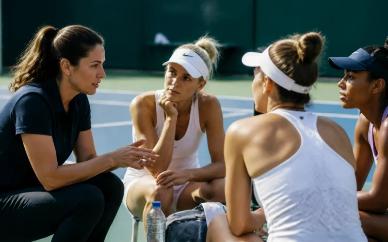 Educación en salud femenina en el tenis profesional WTA