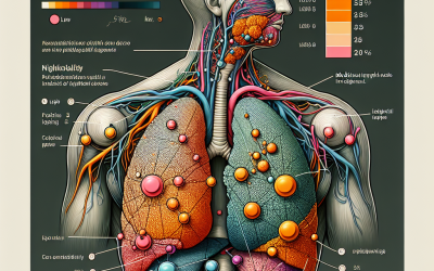 Mapa de probabilidad de ganglios linfáticos de estadificación mediastínica en cáncer de pulmón de células no pequeñas
