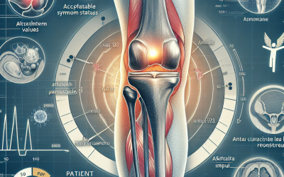 Establecer valores de umbral para el estado de síntomas aceptable del paciente después de la reconstrucción del ligamento cruzado anterior para el valor de la rodilla propia y el retorno del ligamento cruzado anterior al deporte después de la escala de lesiones